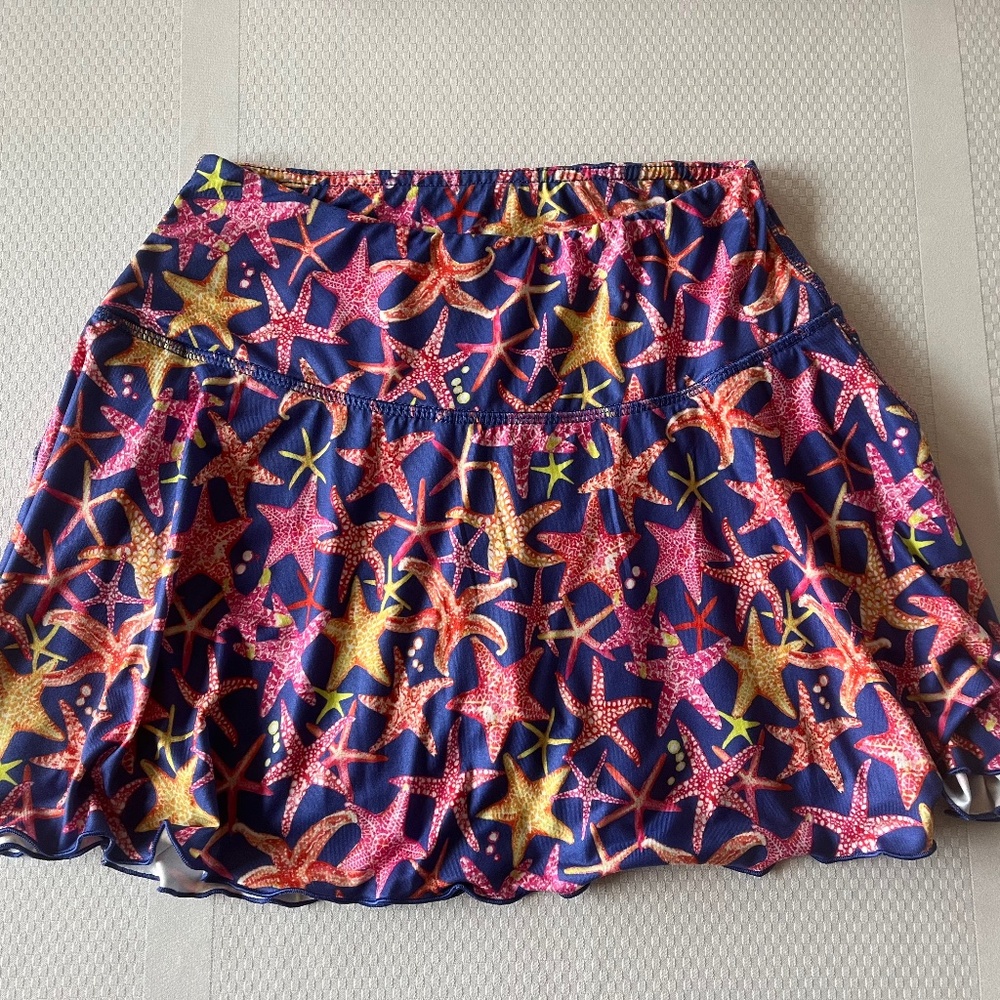 Gottex Tennis Golf Skort Skirt with back pocket NWOT